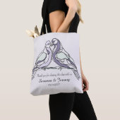 Sac à Cadeaux de Mariage Colombes (De près)