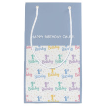 Sac à cadeaux pour le 1er anniversaire, Premier an
