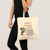 Sac à câlins pour Babcia (simple) (Devant (produit))