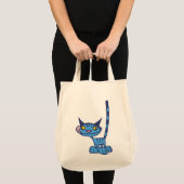 Sac à chat cool bleu (Devant (produit))