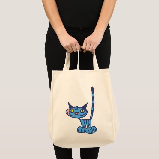 Sac à chat cool bleu (Devant (produit))