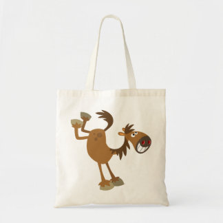 Sac à cheval de jote Kicking Cartoon