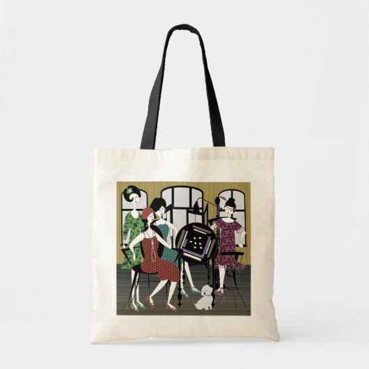 Sac à chien Mah Jongg Flappers (Devant)