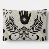 Sac à cosmétiques avec impression d'œil maléfique (Recto)