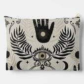 Sac à cosmétiques avec impression d'œil maléfique (Verso)