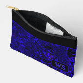 Sac à cosmétiques bleu vif (Ouvrir)