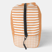 Sac à cosmétiques Coquette à motif de ruban rayé o (Droite)