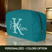 Sac à cosmétiques initial personnalisé pour demois