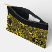 Sac à cosmétiques jaune (Ouvrir)