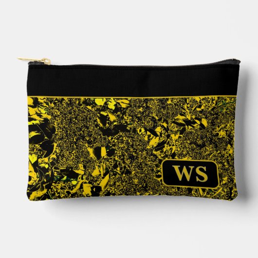Sac à cosmétiques jaune (Recto)