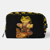 Sac à cosmétiques pour grenouille créatrice de roy (Verso)