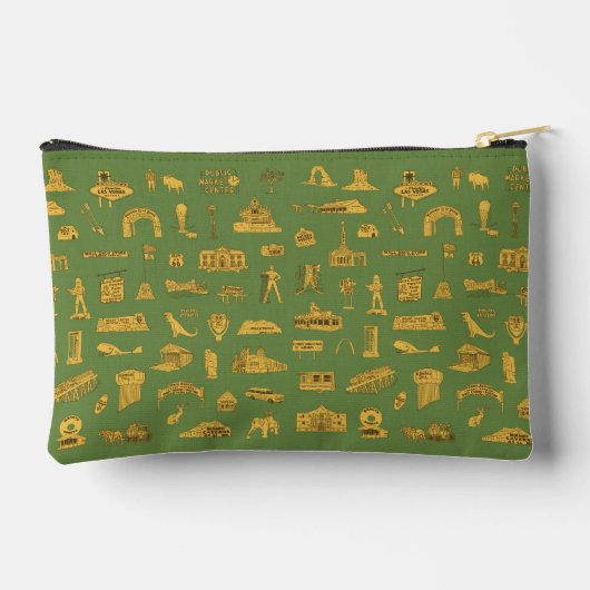 Sac à cosmétiques Retro Road Trip (Verso)