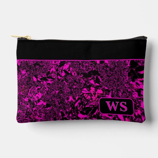 Sac à cosmétiques rose vif (Recto)