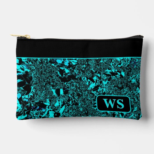 Sac à cosmétiques sarcelle vif (Recto)