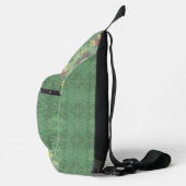 Sac à coudre à impression à fond de forêt florale (Droite)