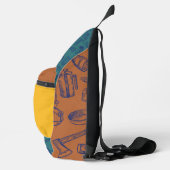 Sac à coudre à impression du train de camping (Droite)