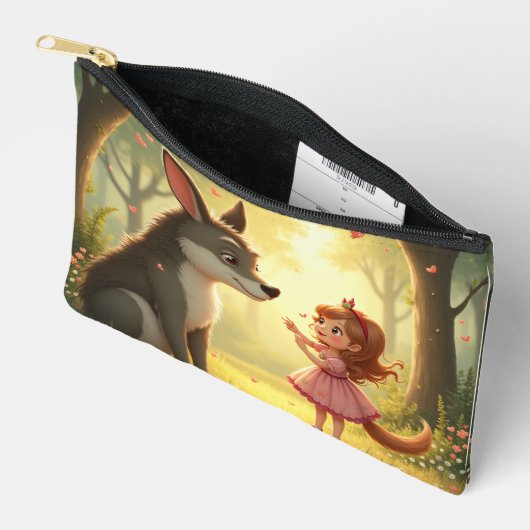 Sac à coudre à impression fée (Ouvrir)