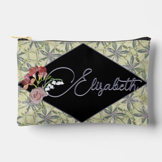 Sac à coudre à impression florale (Recto)