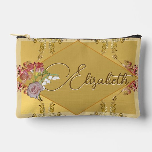 Sac à coudre à impression florale (Recto)