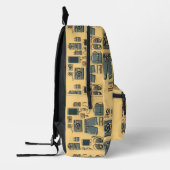 Sac à coudre à impression graphique informatif (Gauche)