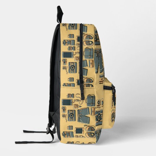 Sac à coudre à impression graphique informatif (Gauche)