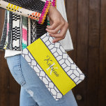 Sac à coudre à impression monogramme<br><div class="desc">Célébrez quelqu'un de spécial avec ce joli sac d'accessoire monogrammé! Un cadeau parfait pour de nombreuses occasions ! Produits correspondants disponibles !</div>