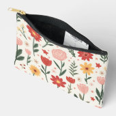 Sac à coudre à impression motif à fleurs (Ouvrir)