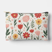 Sac à coudre à impression motif à fleurs (Recto)