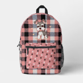 Sac à coudre à l'impression de chien mignon (Recto)