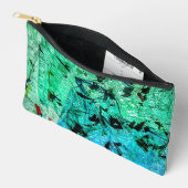 Sac à coudre Abstrait, Sac bleu Abstrait, Art plas (Ouvrir)