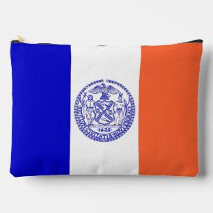 Sac à coudre avec drapeau de New York, USA