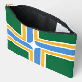 Sac à coudre avec impression du drapeau de Portlan (Ouvrir)