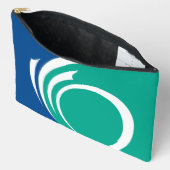 Sac à coudre avec impression du drapeau d'Ottawa, (Ouvrir)