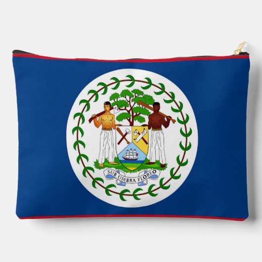 Sac à coudre avec impression du drapeau du Belize (Verso)