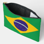 Sac à coudre avec impression du drapeau du Brésil (Ouvrir)