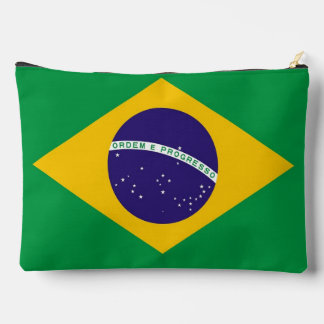 Sac à coudre avec impression du drapeau du Brésil