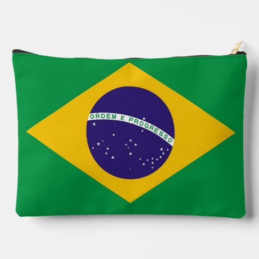 Sac à coudre avec impression du drapeau du Brésil (Verso)