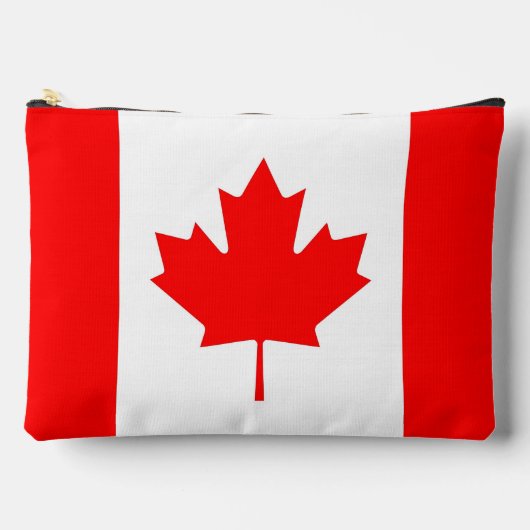 Sac à coudre avec impression du drapeau du Canada (Recto)