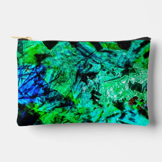 Sac à coudre bleu abstrait, Art bleu paisible