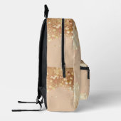 Sac à coudre chic Parties scintillant en or beige (Gauche)