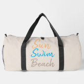Sac à coudre de la plage de Sun Swim (Verso)