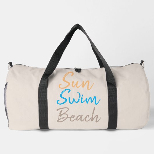 Sac à coudre de la plage de Sun Swim (Verso)