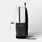 Sac à coudre en hirondelle monogramme (Droite)