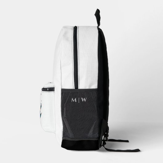 Sac à coudre en hirondelle monogramme (Droite)