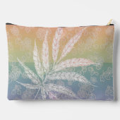 Sac à coudre en plume arc-en-ciel personnalisé mot (Verso)