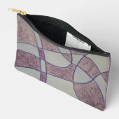 Sac à coudre et découper avec impression violette (Ouvrir)