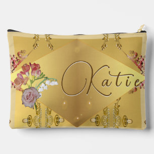 Sac à coudre floral de la mariée