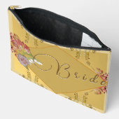 Sac à coudre floral de la mariée (Ouvrir)