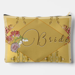 Sac à coudre floral de la mariée