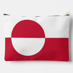 Sac à coudre imprimé avec le drapeau du Groenland